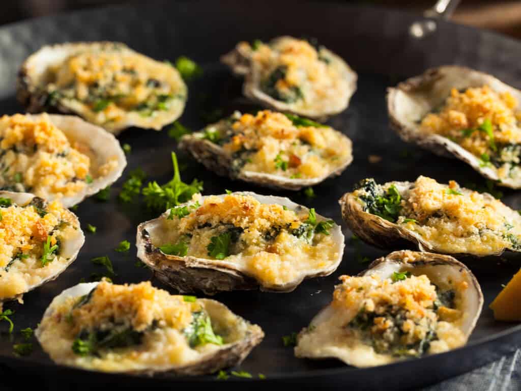 oysters rockefeller